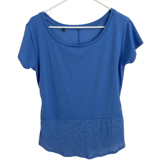 Gymshark x Whitney Simmons Longline Tee – Intense Blue, Size Small - Picture 1 of 8